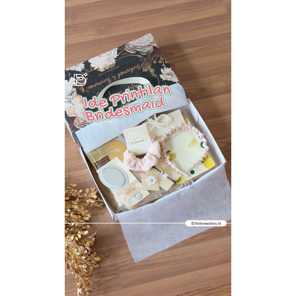 Jual IDE PRINTILAN bridesmaid bingkisan pelengkap | Shopee Indonesia