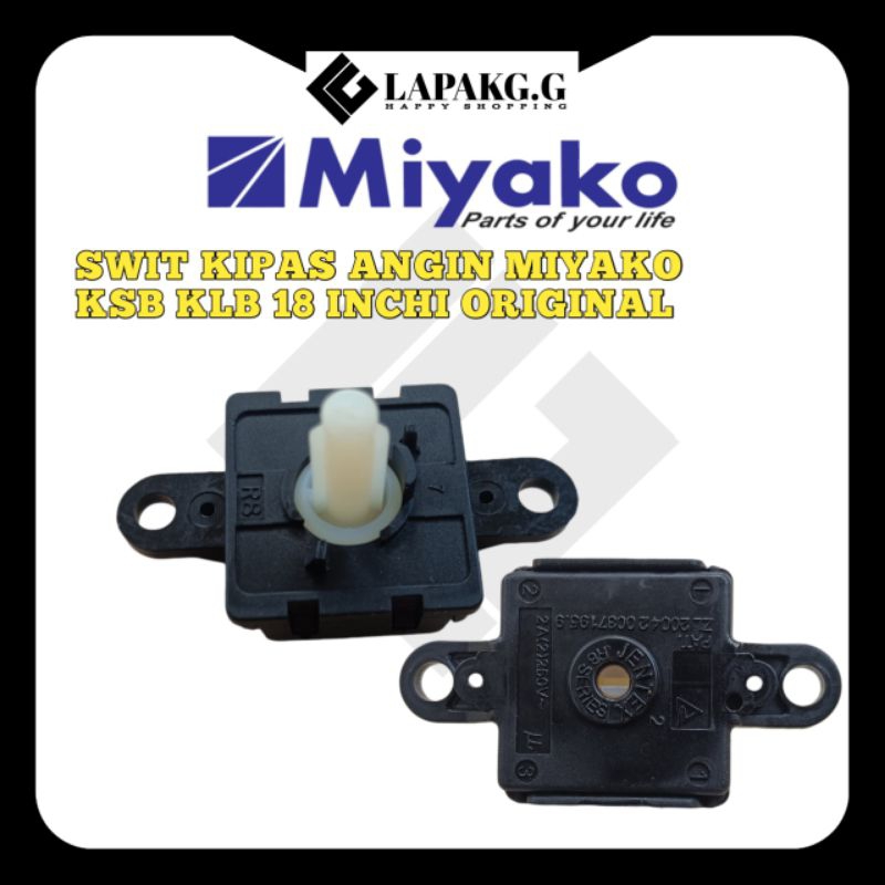 Jual Switch kipas angin Miyako 18 inchi original KLB KSB | Shopee Indonesia