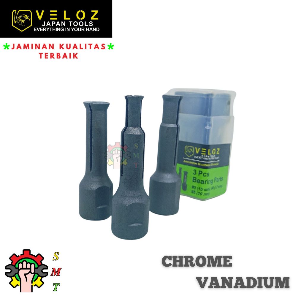 Jual Veloz SET 3 PCS PART MATA BEARING PULLER DISASSEMBLER TREKER BUKA ...