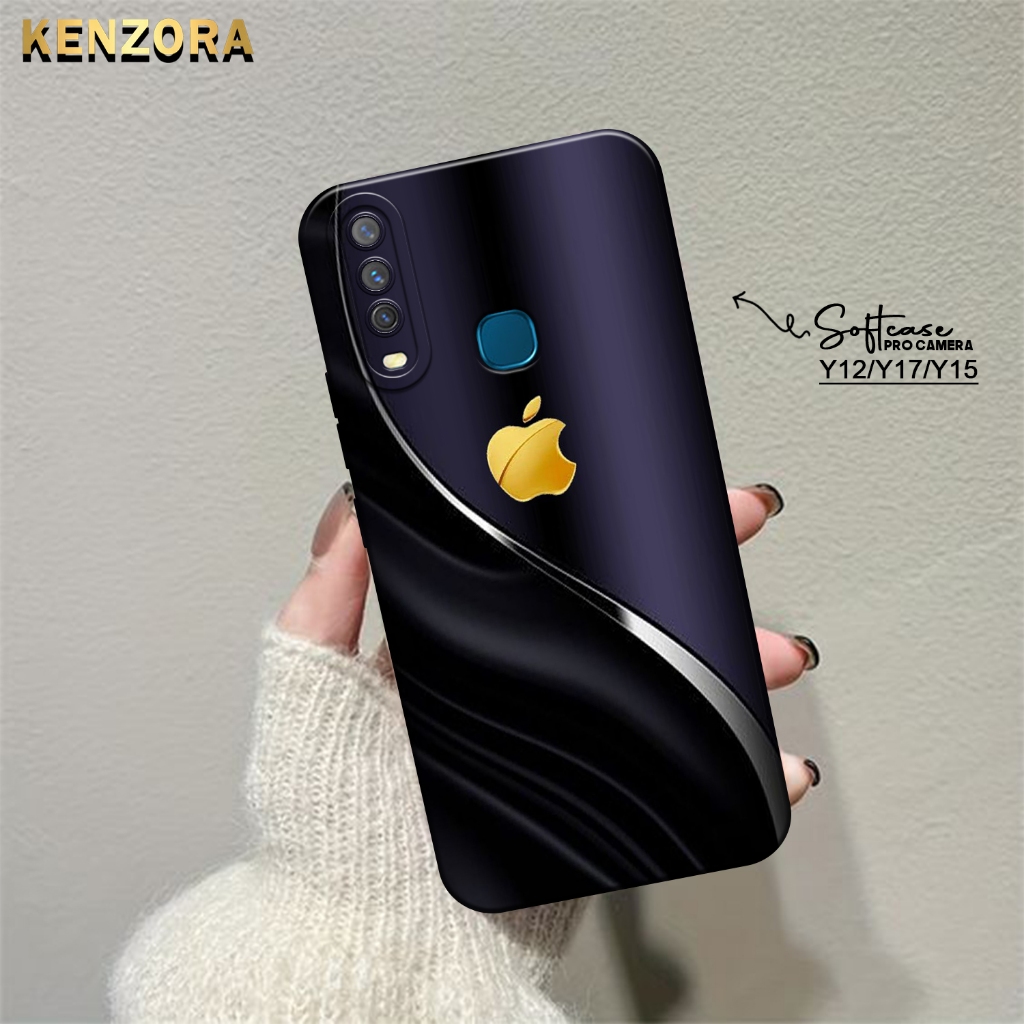 Jual Kenzora Case VIVO Y12/Y15/Y17 Fashion Case Logo Iphone series