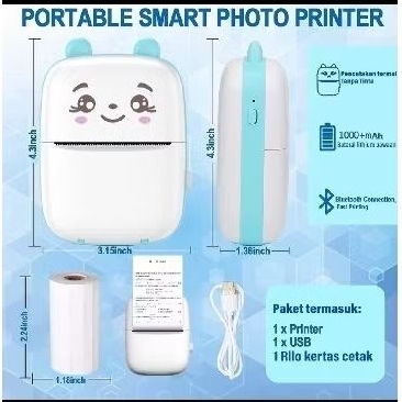 Jual MINI PRINTER THERMAL BLUETOOTH POCKET WIRELESS WIFI BT PICTURE ...