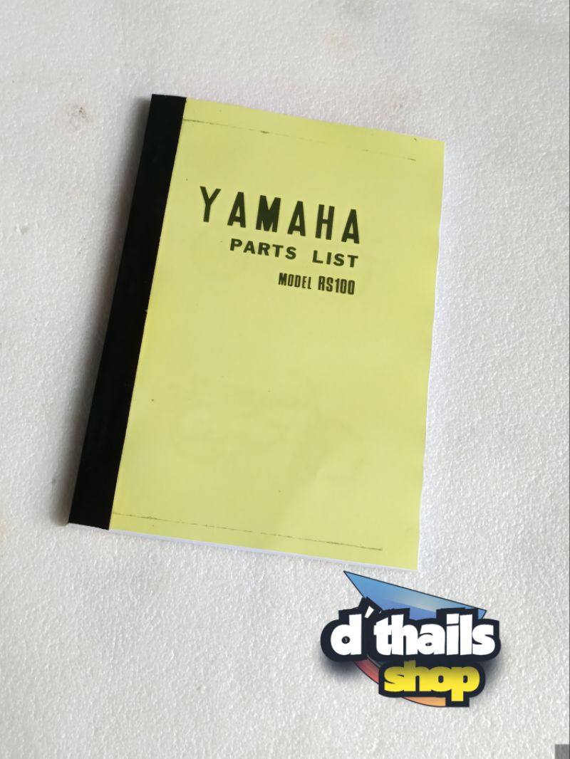 Jual buku panduan part parts catalog katalog Catalogue list foto poto ...