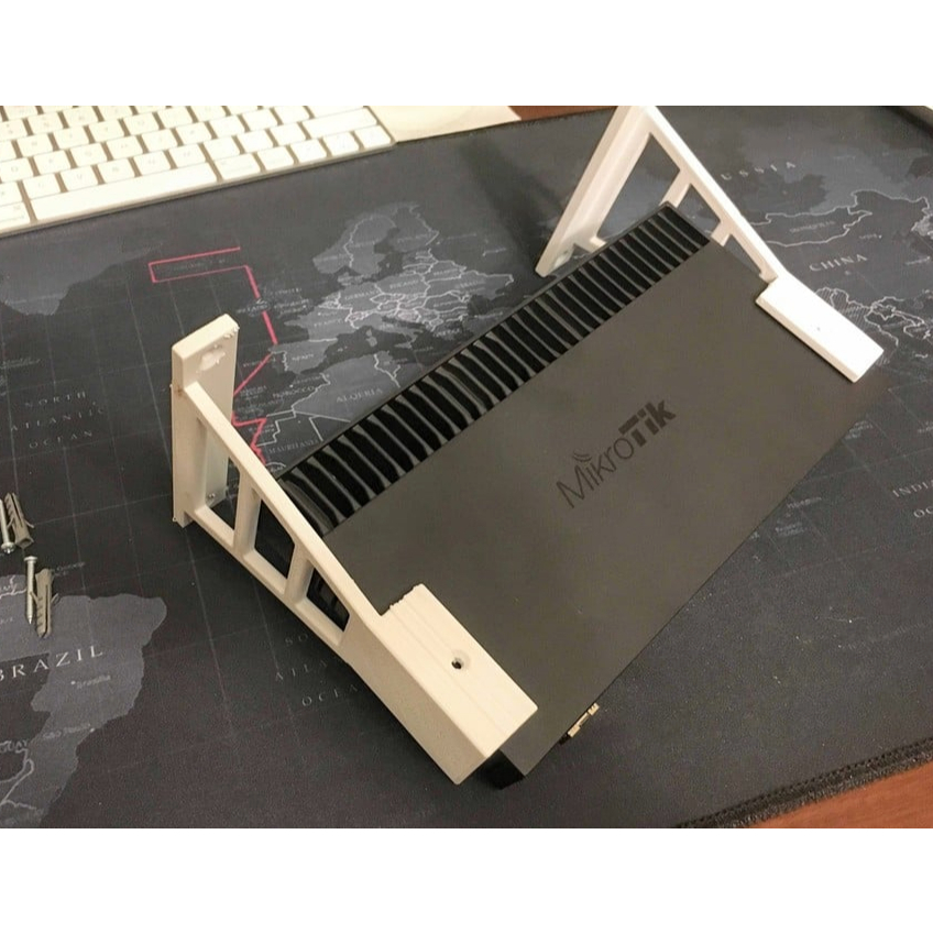 Jual Rackmount Mikrotik RB4011 Rack Mount Rack Server Holder Kuat ...