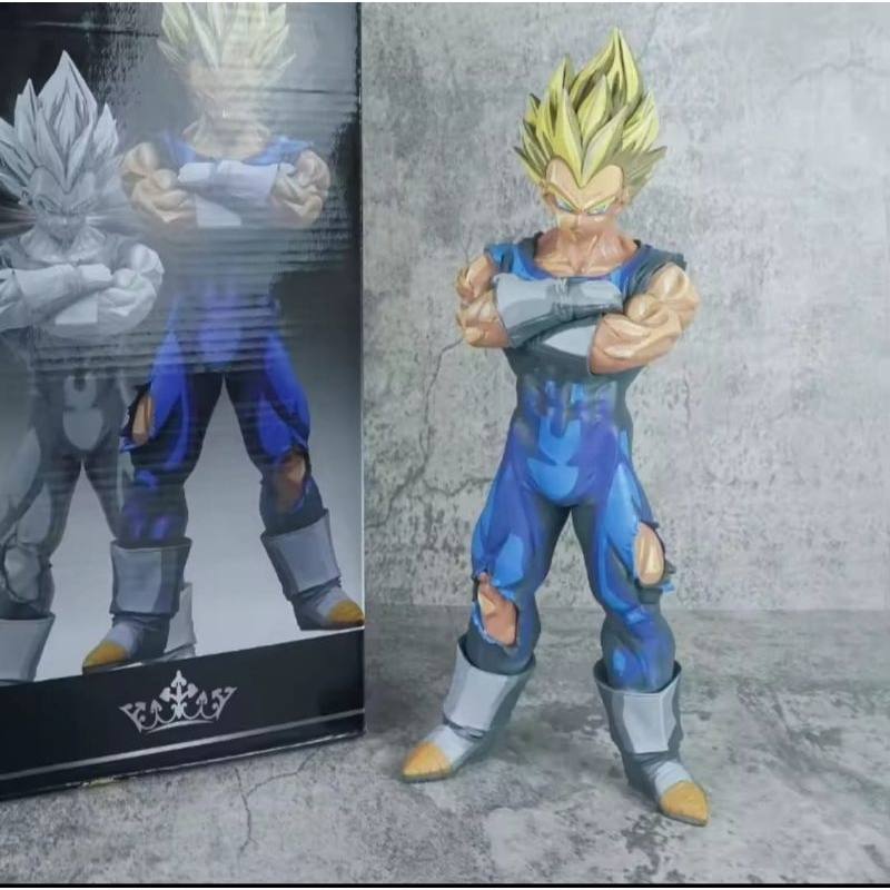 Grande Statue collection Dragon Ball Vegetto vs Boo 32 cm combat Super