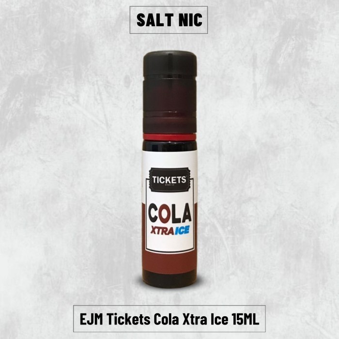 Jual Liquid EJM Tickets Xtra Ice Cola Salt Nic 25MG 15ML by EJM ...