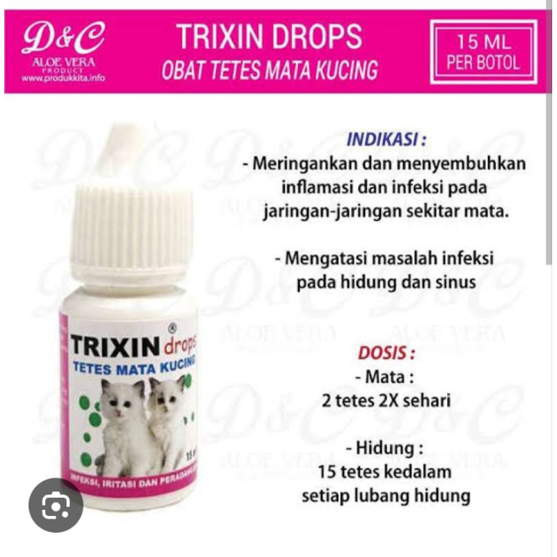 Jual TRIXIN OBAT TETES MATA KUCING | Shopee Indonesia