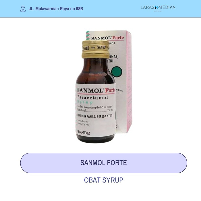 Jual Sanmol Forte Syrup 60ml | Shopee Indonesia