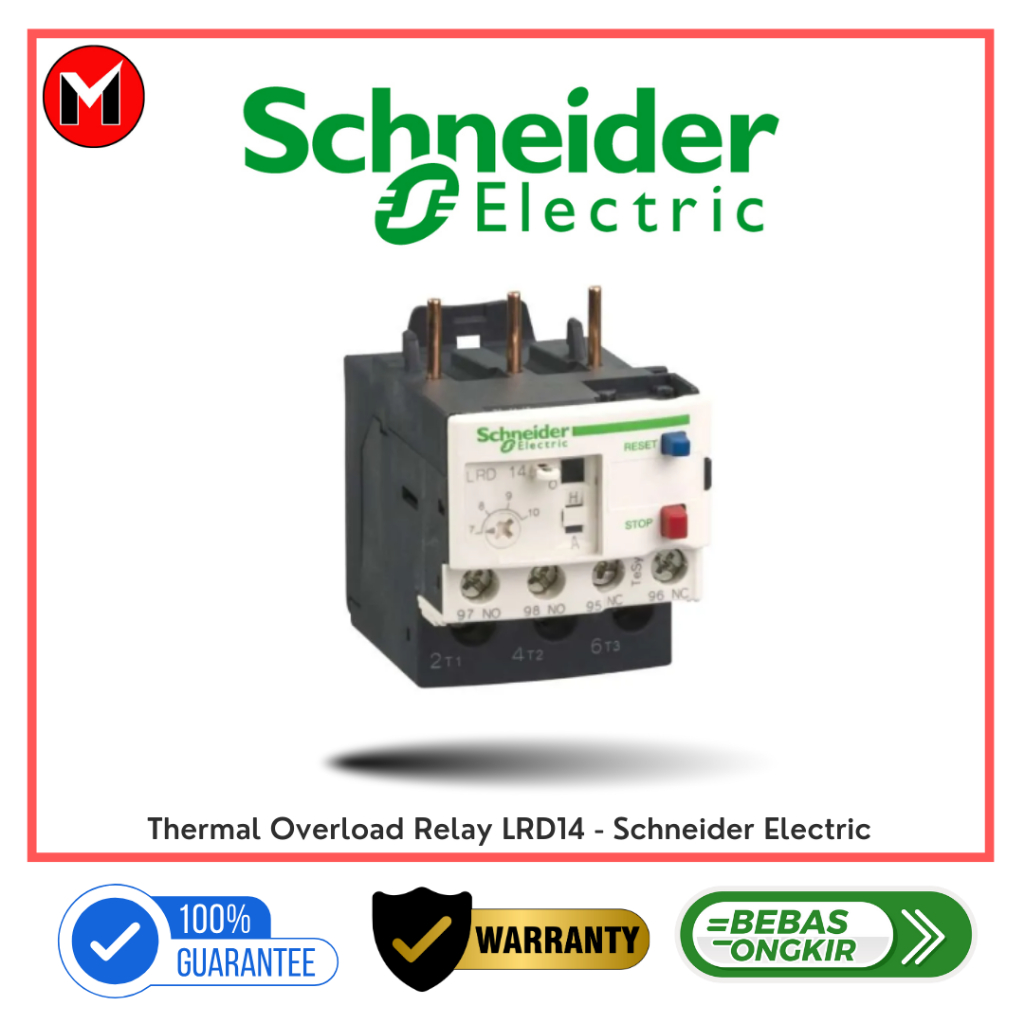 Jual THERMAL OVERLOAD SCHNEIDER LRD LRD08/LRD14/LRD21/LRD22/LRD32/LRD33 ...