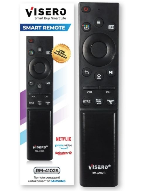 Jual VISERO REMOTE TV SAMSUNG SMART RM-4102S | Shopee Indonesia