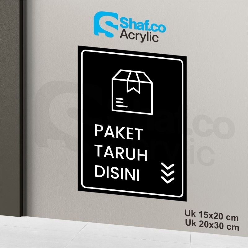 Jual STICKER PAKET TARUH DISINI // STIKER // RAMBU-RAMBU // STICKER ...