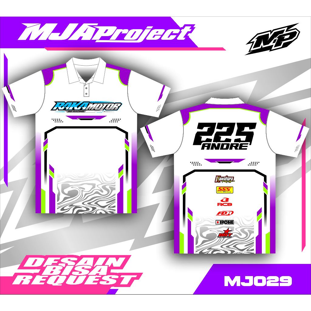 Jual Jersey Racing Custom Full Printing Bisa Request Desain Adem Awet ...