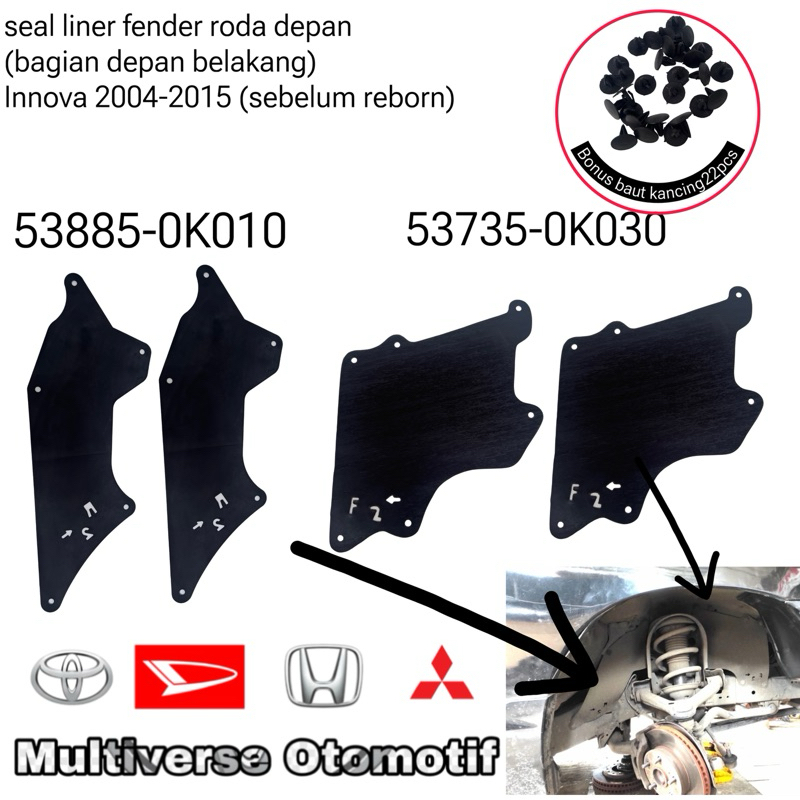 Jual sparepart innova Harga Terbaik & Termurah Juni 2026 | Shopee Indonesia