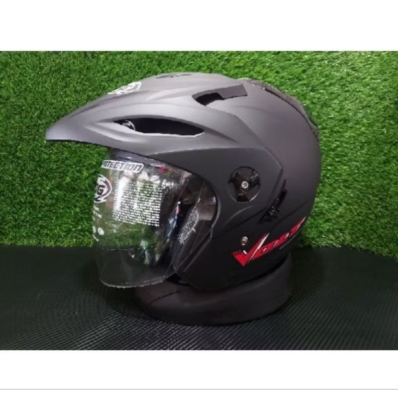 Jual HELM VOG VOLT FULL WARNA DOUBLE VISOR ORIGINAL PULL WARNA | Shopee ...