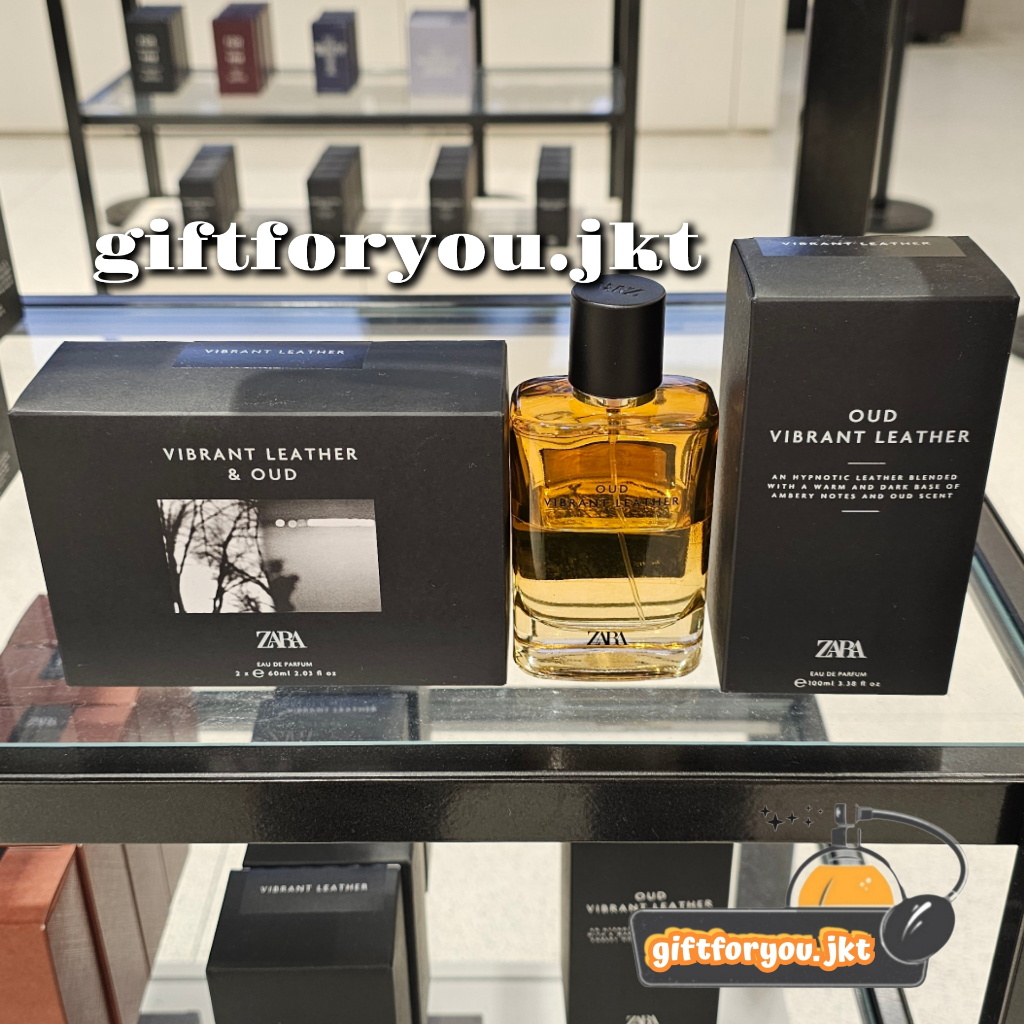 Jual parfum zara vibrant leather cologne Harga Terbaik Termurah
