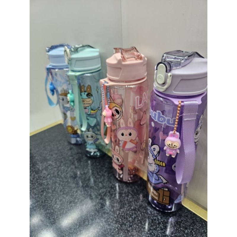 Jual Botol Labubu besar warna pastel 900ml | Shopee Indonesia