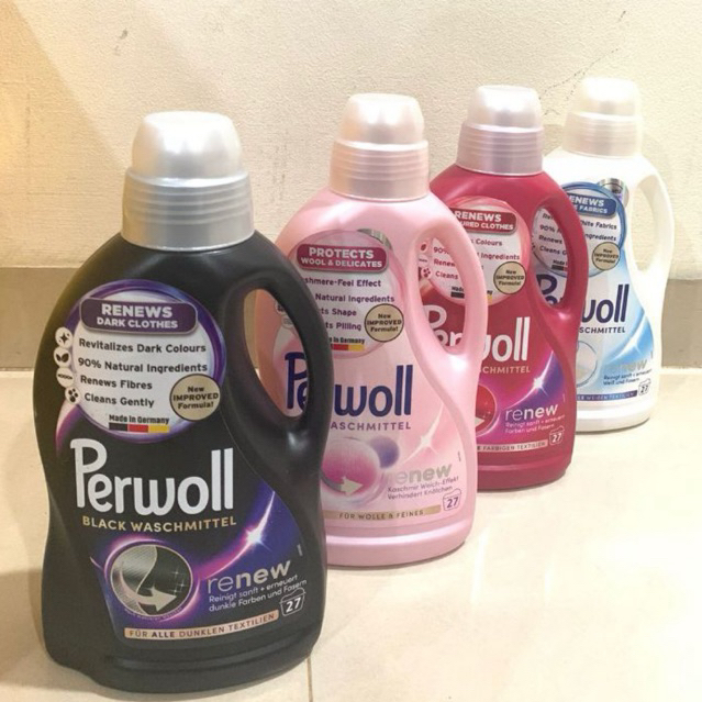 Jual Perwoll Renew Laundry Detergent 1.35L Perwoll Renew Advanced Black ...