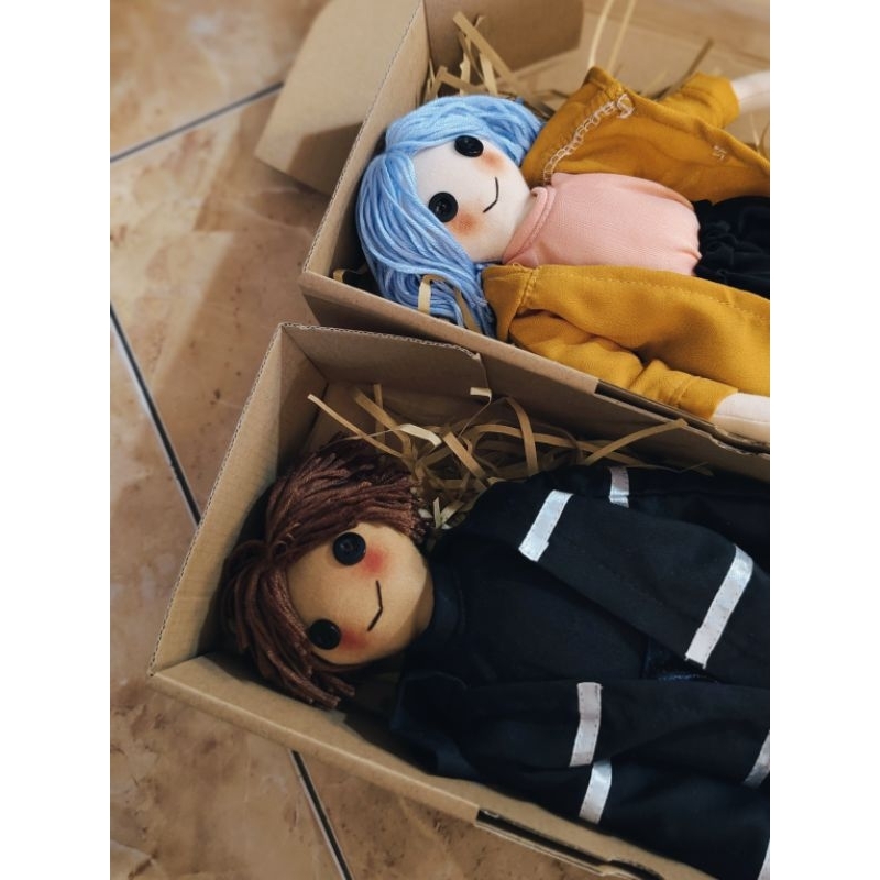 Jual Boneka Ragdoll Coraline 30cm | Boneka Kain Coraline by Lavelle ...