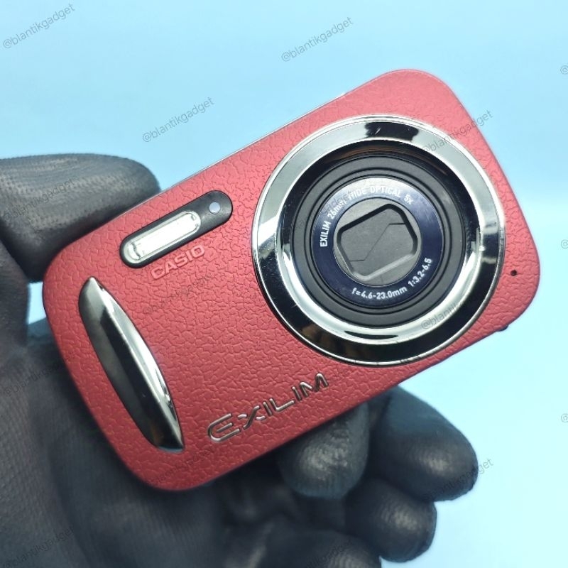 Jual Digicam Casio Exilim EX-N20 Merah Mulus Fullset dan Normal