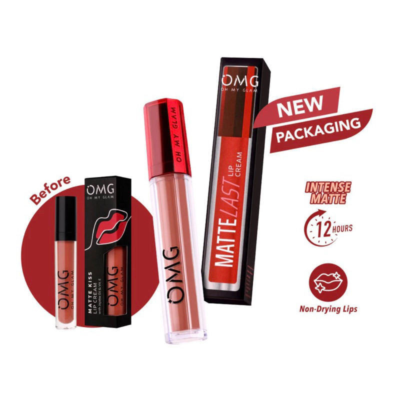 Jual OMG LIP CREAM / LIP TINT / LIP VINYL | Shopee Indonesia