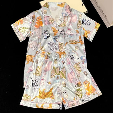 SATIN SERIES Baju Tidur Wanita Dewasa Minzy Sleepwear Piyama Set Satin Silk Premium Setelan