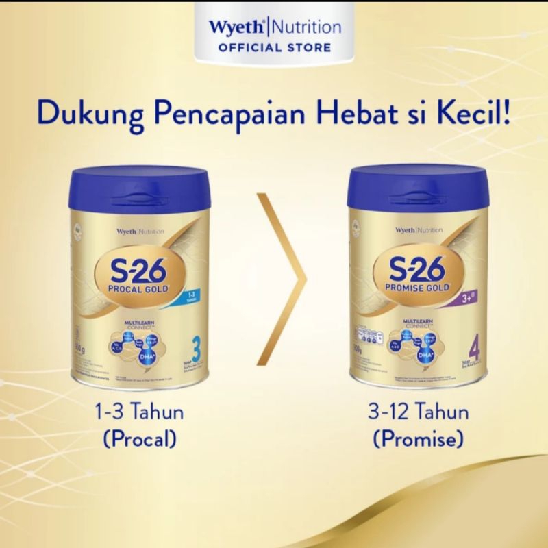 Jual S-26 Procal Gold 3 Vanilla 900gr | Shopee Indonesia