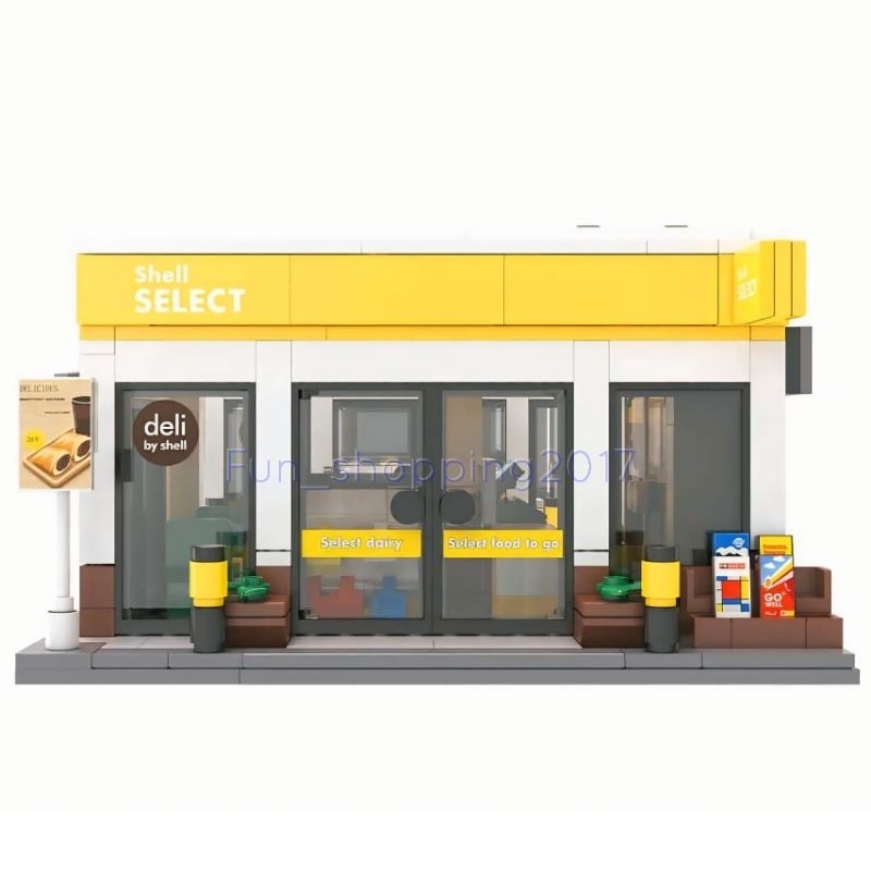 Jual Cada C66027W Minimarket Shell Select 93023 Official Merchaindise ...