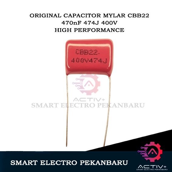 Jual ORIGINAL CAPACITOR 474J 400V CBB22 MYLAR 0.47UF 470NF 400 V VOLT ...