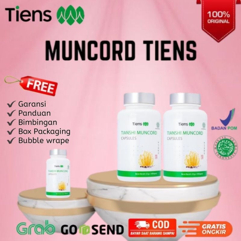 Jual MUNCORD TIENS / CORDYCEPS / ORIGINAL TIANSHI / SUPLEMEN TIENS ...