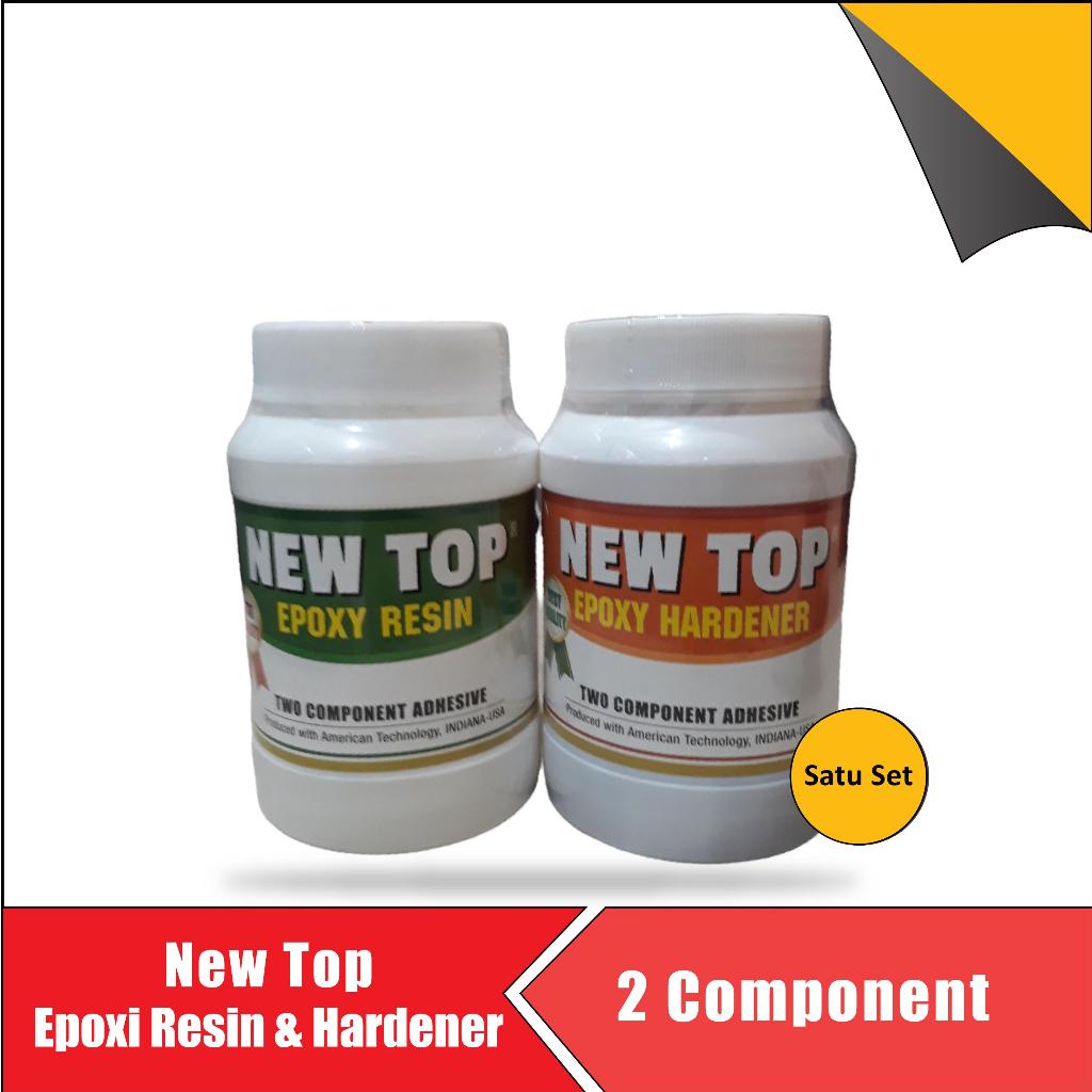 Jual LEM EPOXY RESIN SET 2 DUA KOMPONEN ADHESIVE RESIN MULTI FUNGSI ...