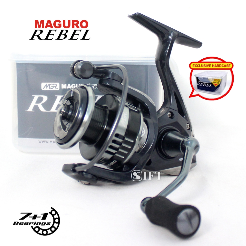 Jual Reel MAGURO REBEL | Power Handle | Mega Gear | 7+1B 800 UL sd ...