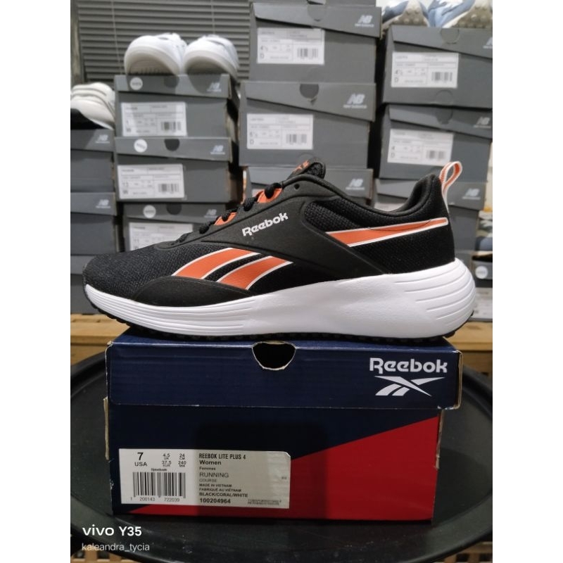 Jual Sepatu REEBOK LITE PLUS 4 BLACK women original | Shopee Indonesia