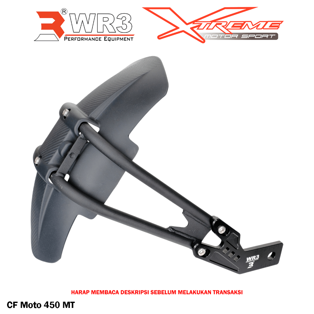 Jual Mudguard / Mud Guard WR3 CF Moto 450MT Premium Quality | Shopee ...