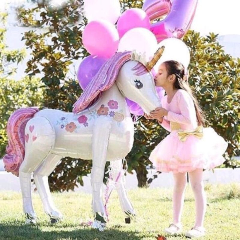 Balon Dekorasi Jumbo Balon Ulang Tahun 3D Balon Foil Hiasan Pesta