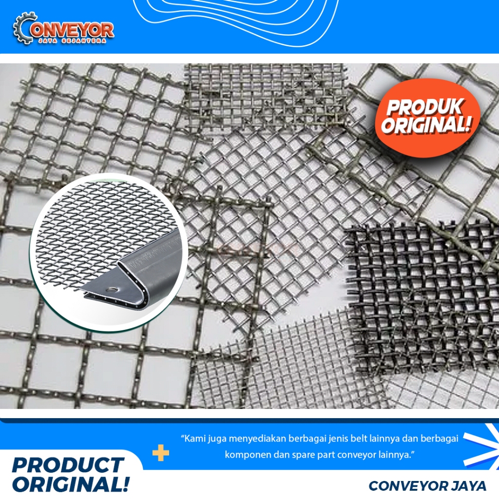 Jual WIRE SCREEN / AYAKAN BATU / KAWAT ANYAMAN BATU SPLIT / TEKUK ...
