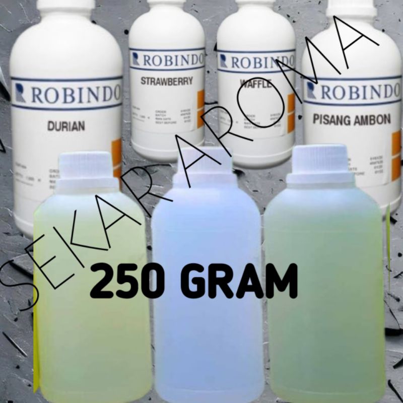 Jual ESSENCE FLAVOUR PERISA LIQUID BY ROBINDO REPACK 250 GRAM | Shopee ...