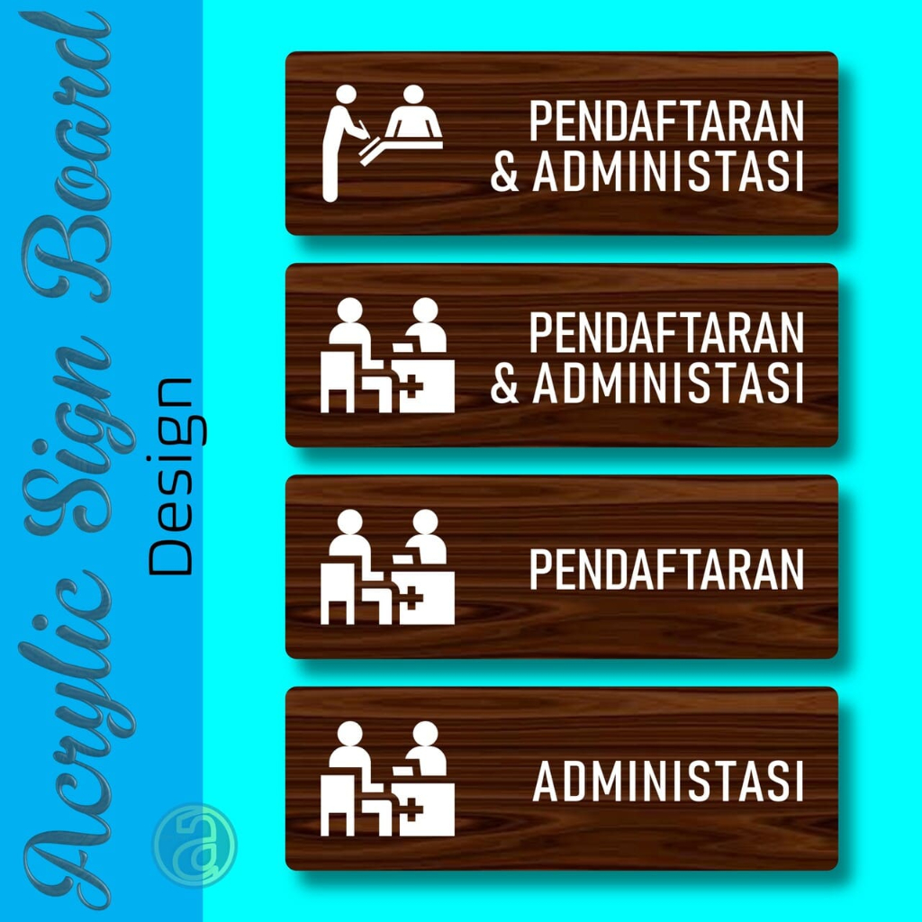 Jual Papan Nama Ruangan Klinik Dokter, Rumah Sakit, Puskesmas - Sign ...