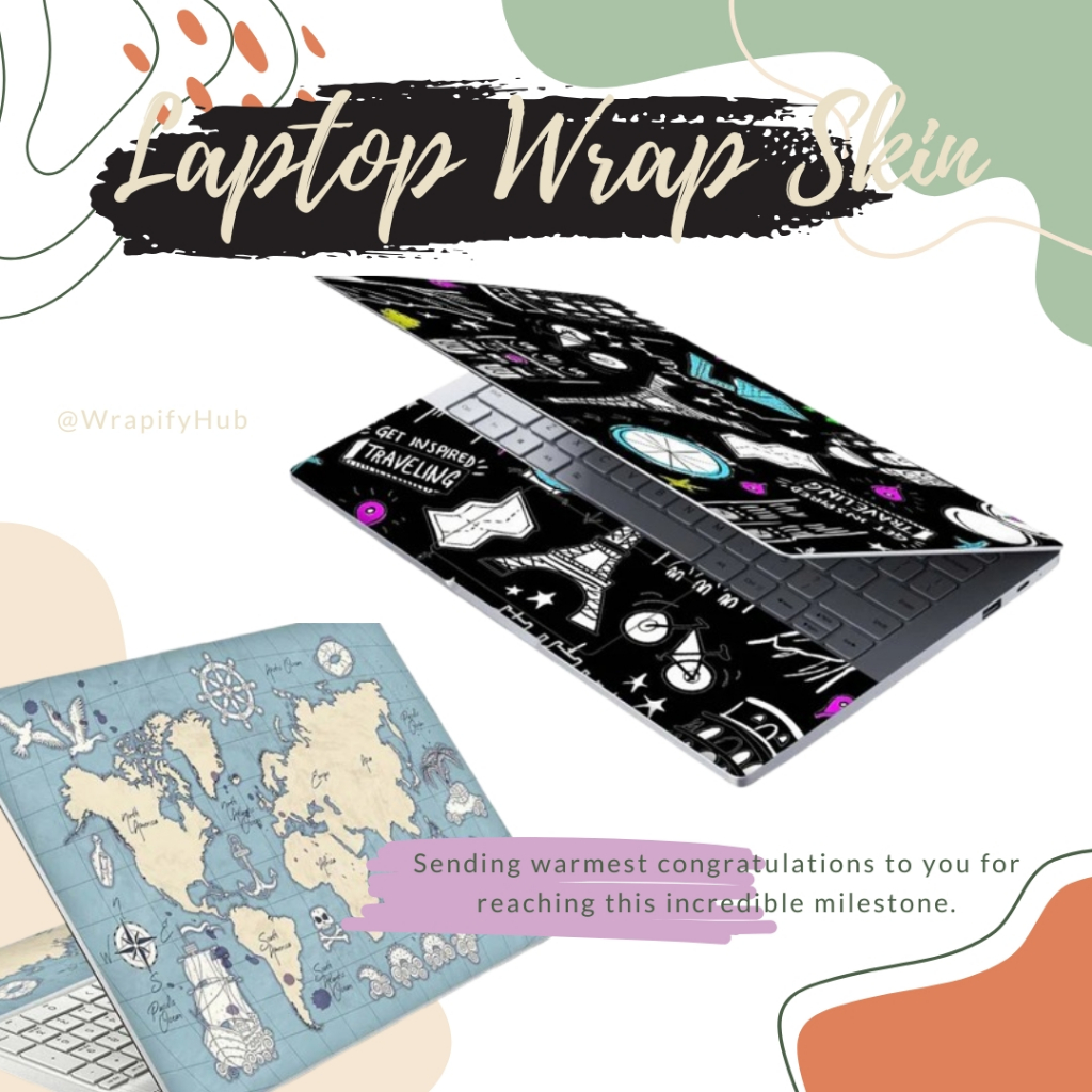 Jual Wrap Skin Laptop Stiker Macbook Pro (15-inch, 2008, 2009