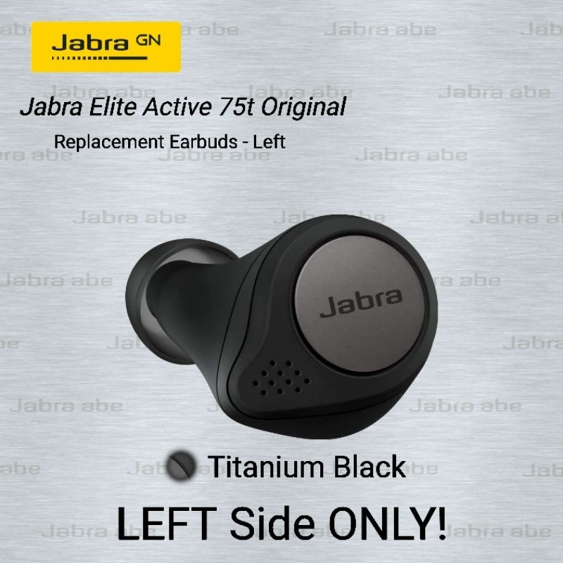 Jabra Elite Active 75t Original Replacement Earbuds Left