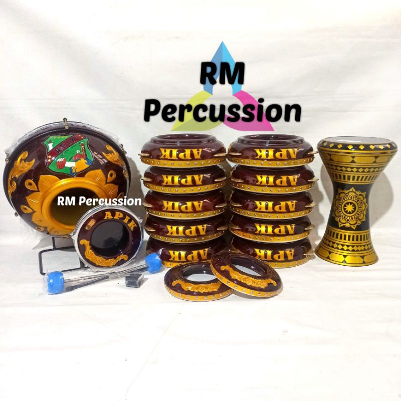 Jual 1 Set Rebana Ukir Jepara (10 Rebana) | Shopee Indonesia