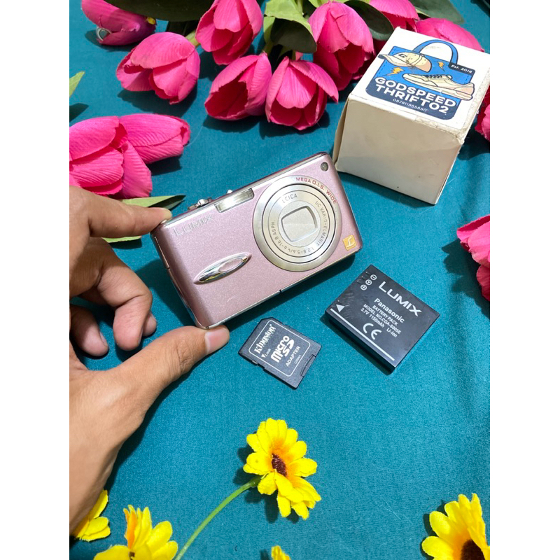 Jual Camera Digital Panasonic Lumix DMC-FX01 Pink series 6.4