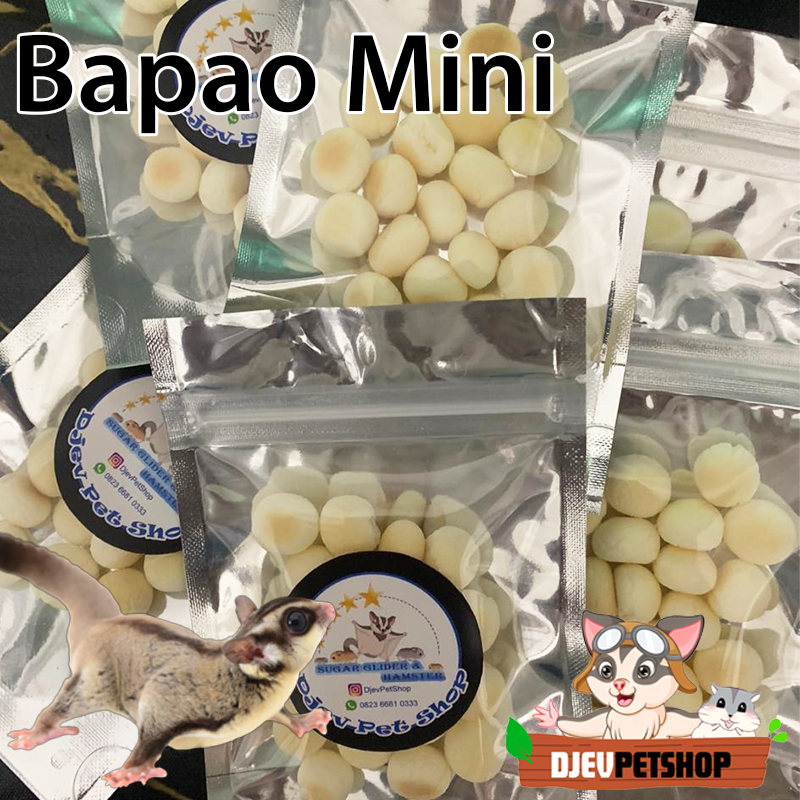 Jual DJEVPETSHOP Bapau Mini Hamster Treats Biskuit Bapao Sugar Glider ...
