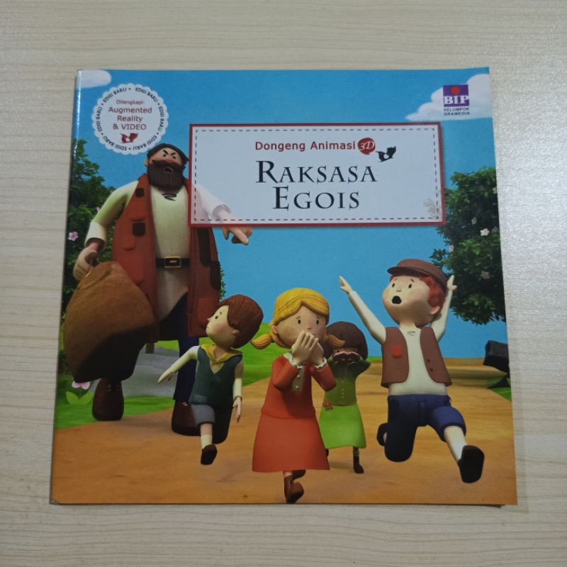 Jual Buku Cerita Anak Dongeng Animasi 3D: Raksasa Egois | Shopee Indonesia