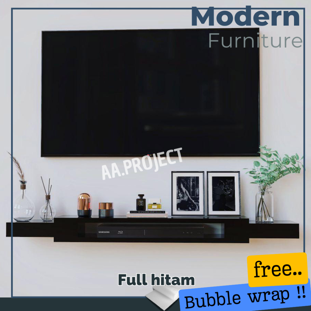 Jual Aaproject Rak tv gantung rak tv minimalis rak dinding serbaguna ...