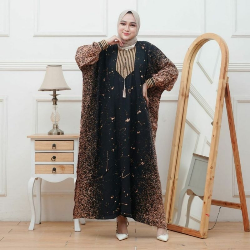 Jual daster SUPER JUMBO kaftan busui kekinian daster arab daster hamil ...