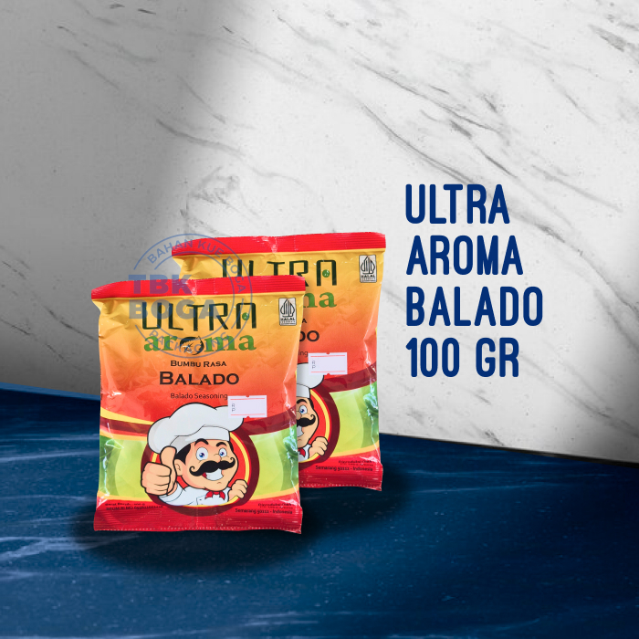 Jual Bubuk Balado Ultra Aroma ( 100 gr ) Bumbu Rasa Seasoning Tela ...