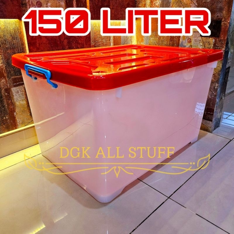 Jual Kontainer Container Box Kotak Tempat Penyimpanan Serbaguna Liter L L Plastik