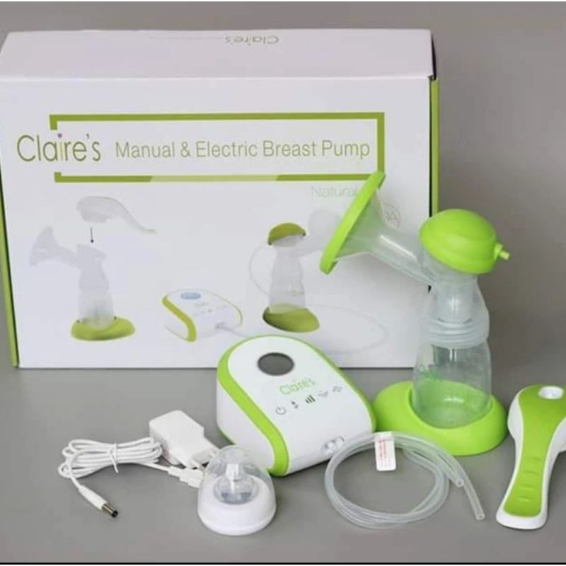 jual-claire-s-manual-electric-breast-pump-2in1-a-27-pompa-asi-shopee