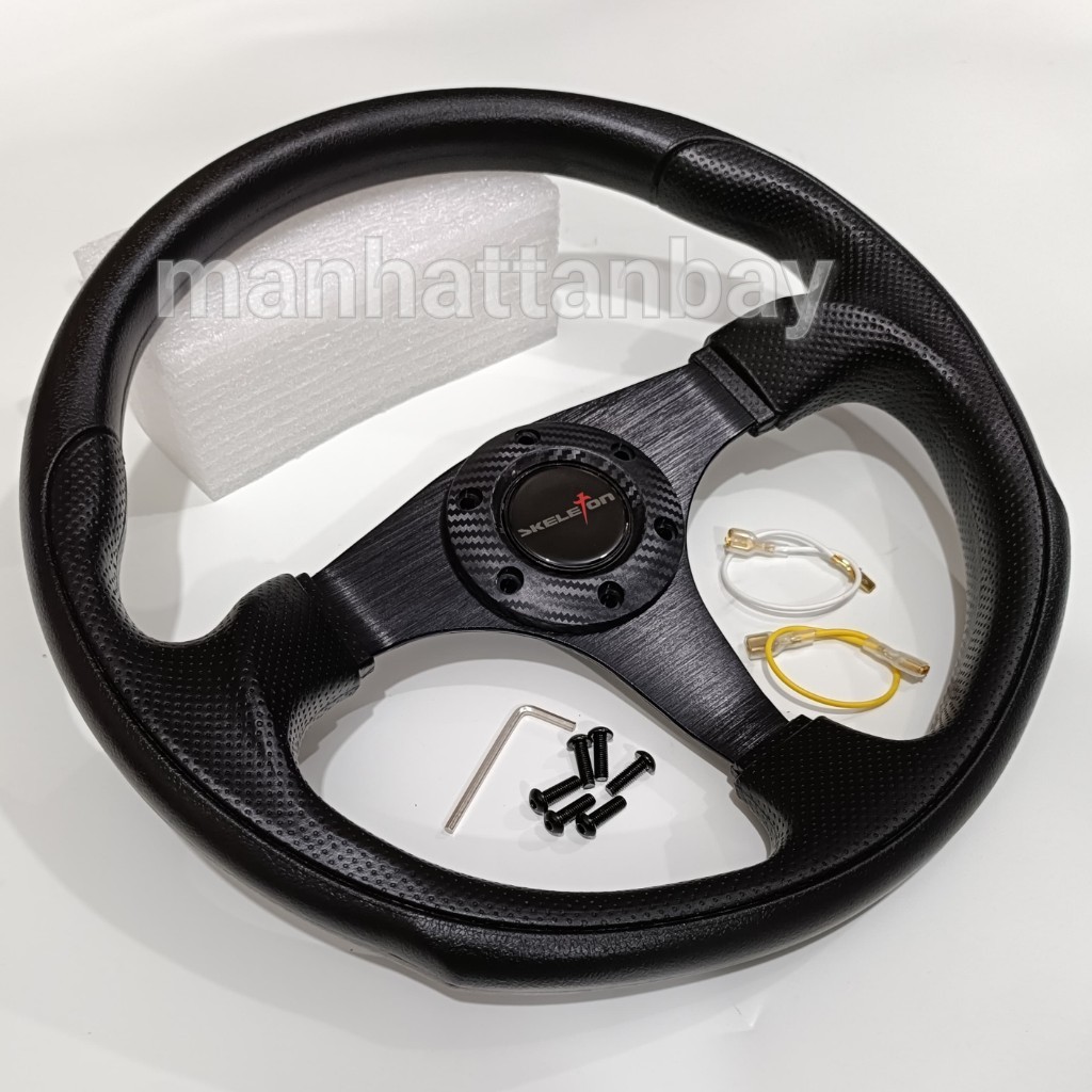 Jual Stir Racing Mobil Universal Steering Wheel Setir Mobil Skeleton ...