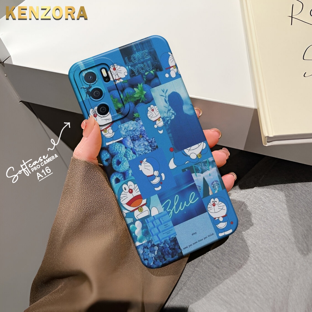 Jual Kenzora Case OPPO A16 Fashion Case Kartun Doraemon series
