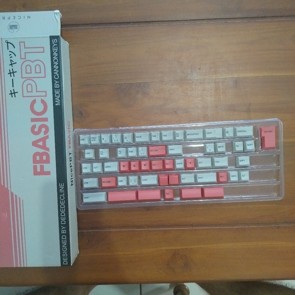 Jual Keycaps Keycap Cannoncaps Cannonkeys Nicepbt NPBT Fbasic PBT ...